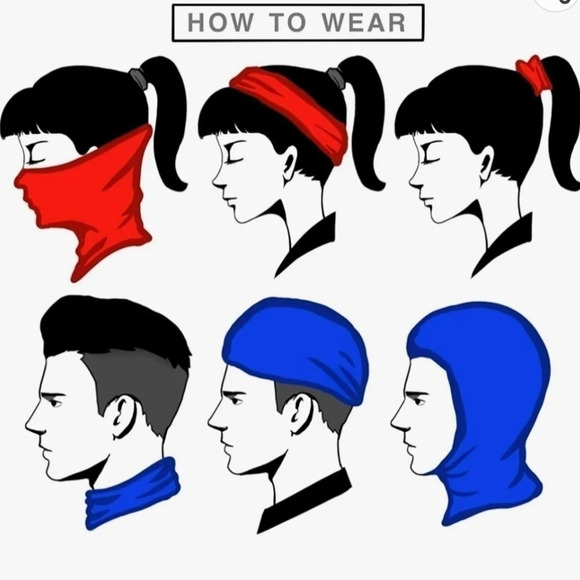 Tubular head bands - Picture 5 of 5